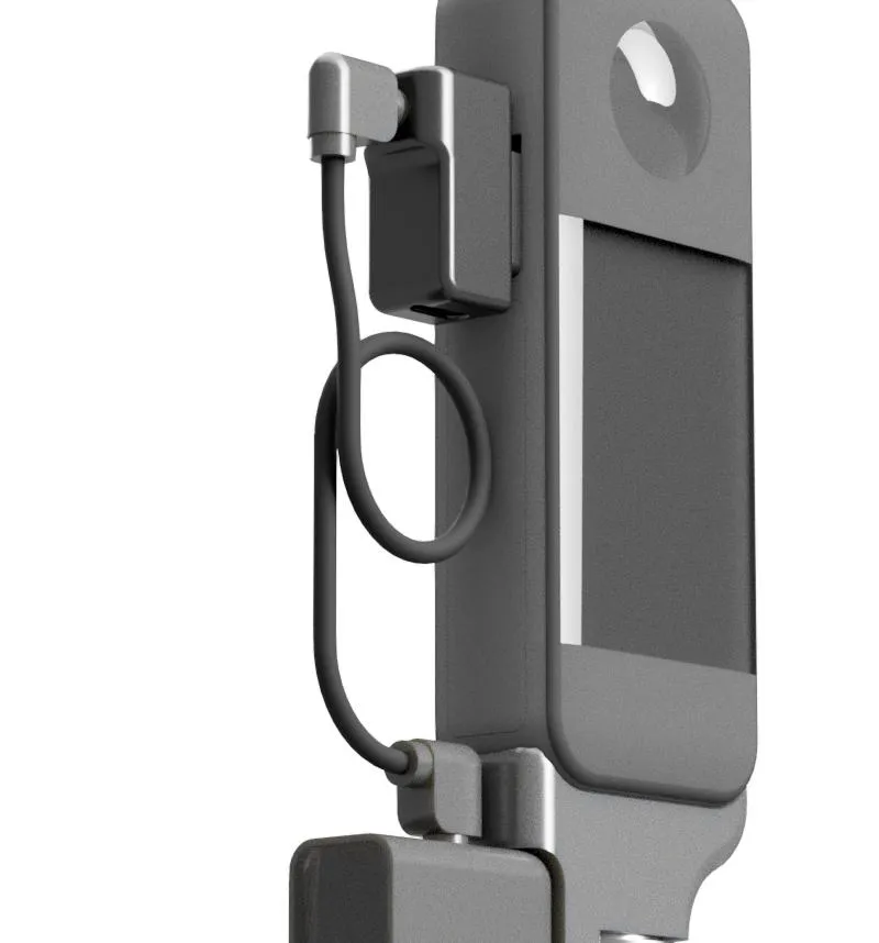 Giá đỡ lắp đặt bộ thu âm DJI Mic với Insta360 X3