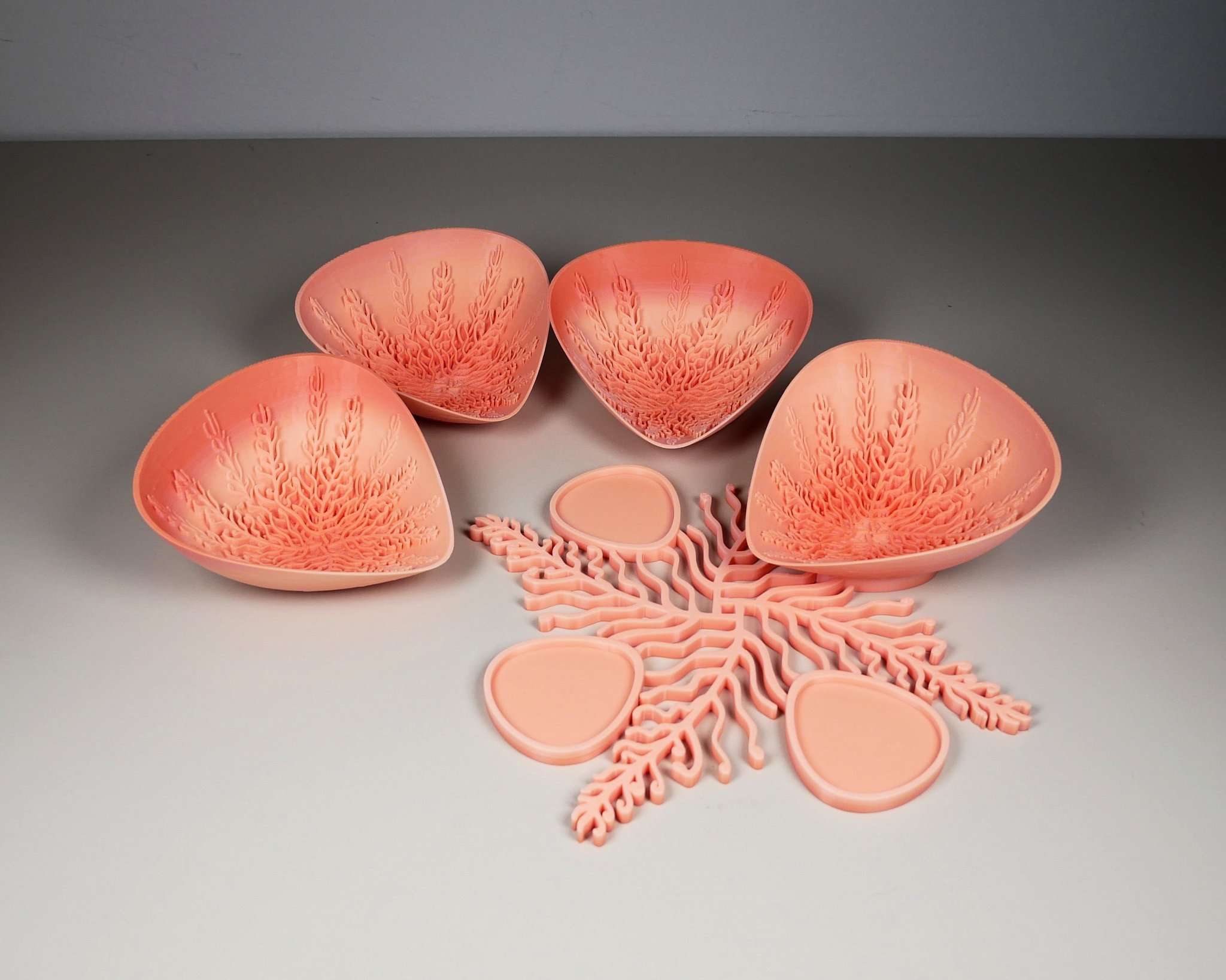 Bộ bát họa tiết tinh xảo cho bốn người