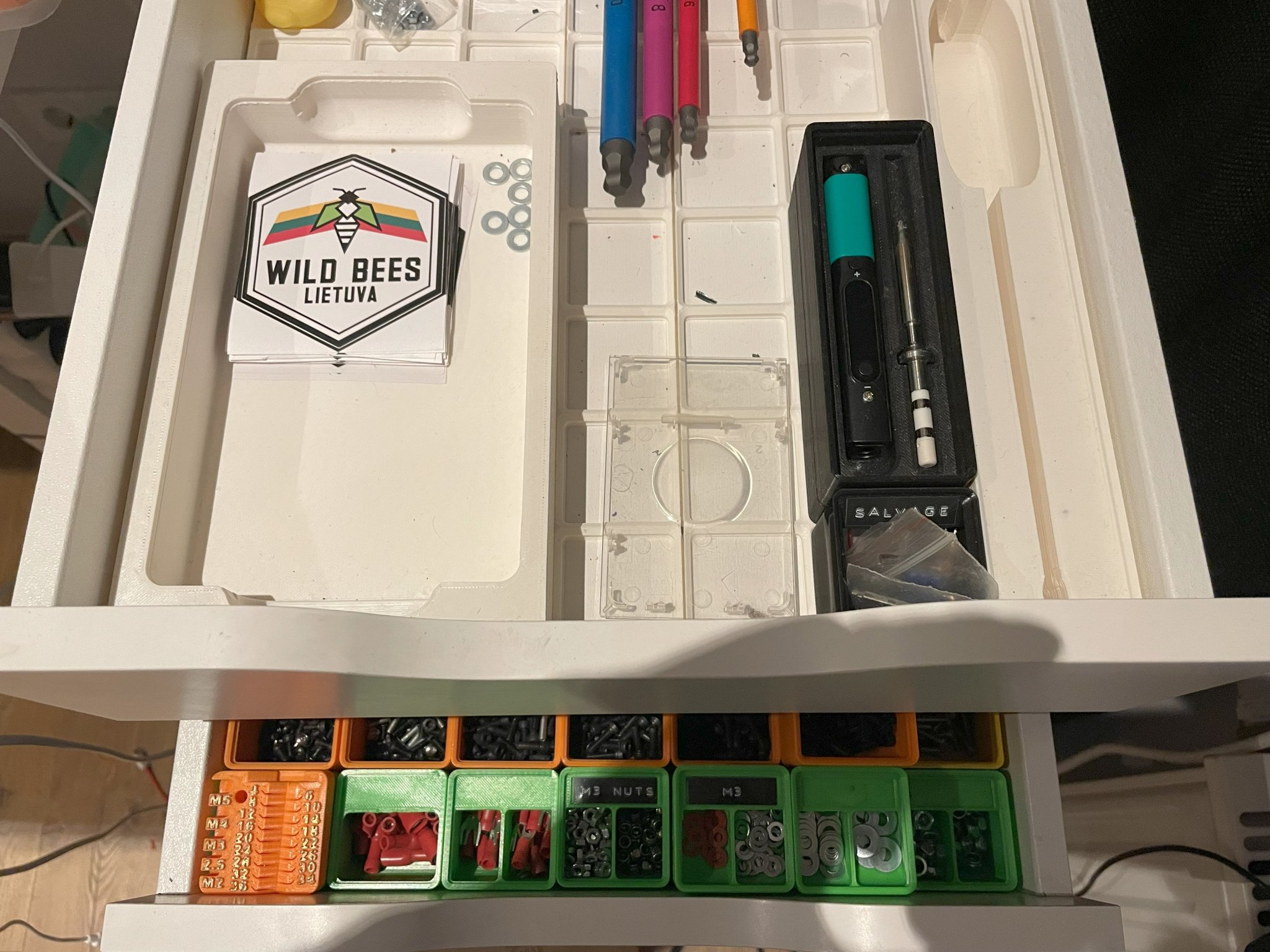 Mở rộng ngăn kéo IKEA ALEX để sử dụng hiệu quả hơn