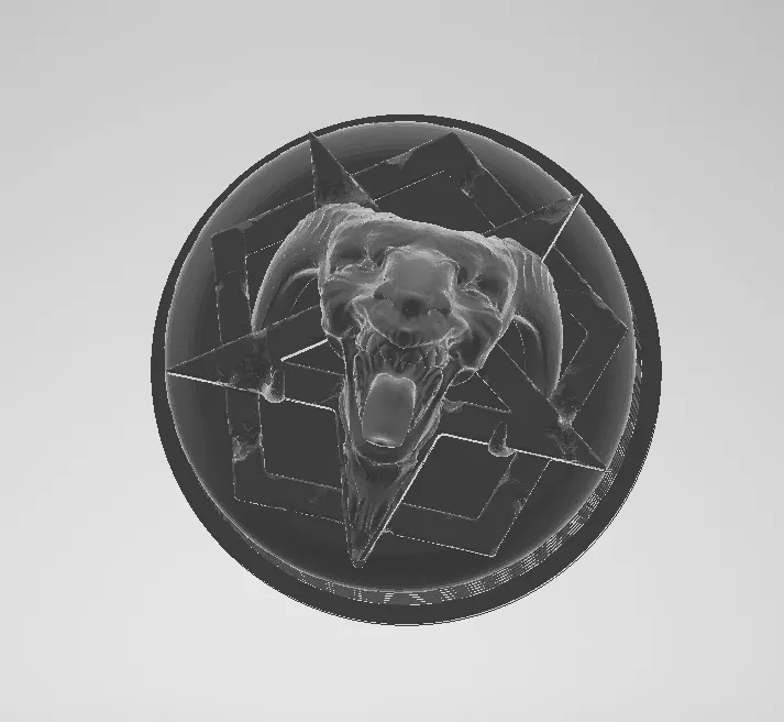 Núm điều chỉnh hình dê quỷ cho guitar điện