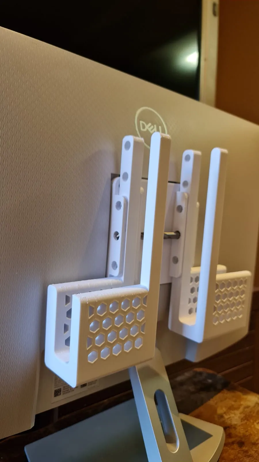 Giá đỡ laptop điều chỉnh gắn sau màn hình Dell 27