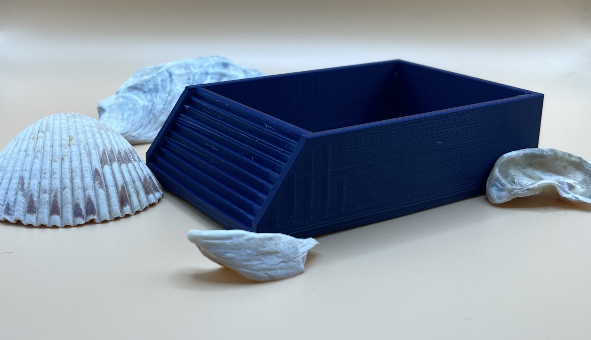 Bể tắm cho cua đất không có thiết bị sủi khí