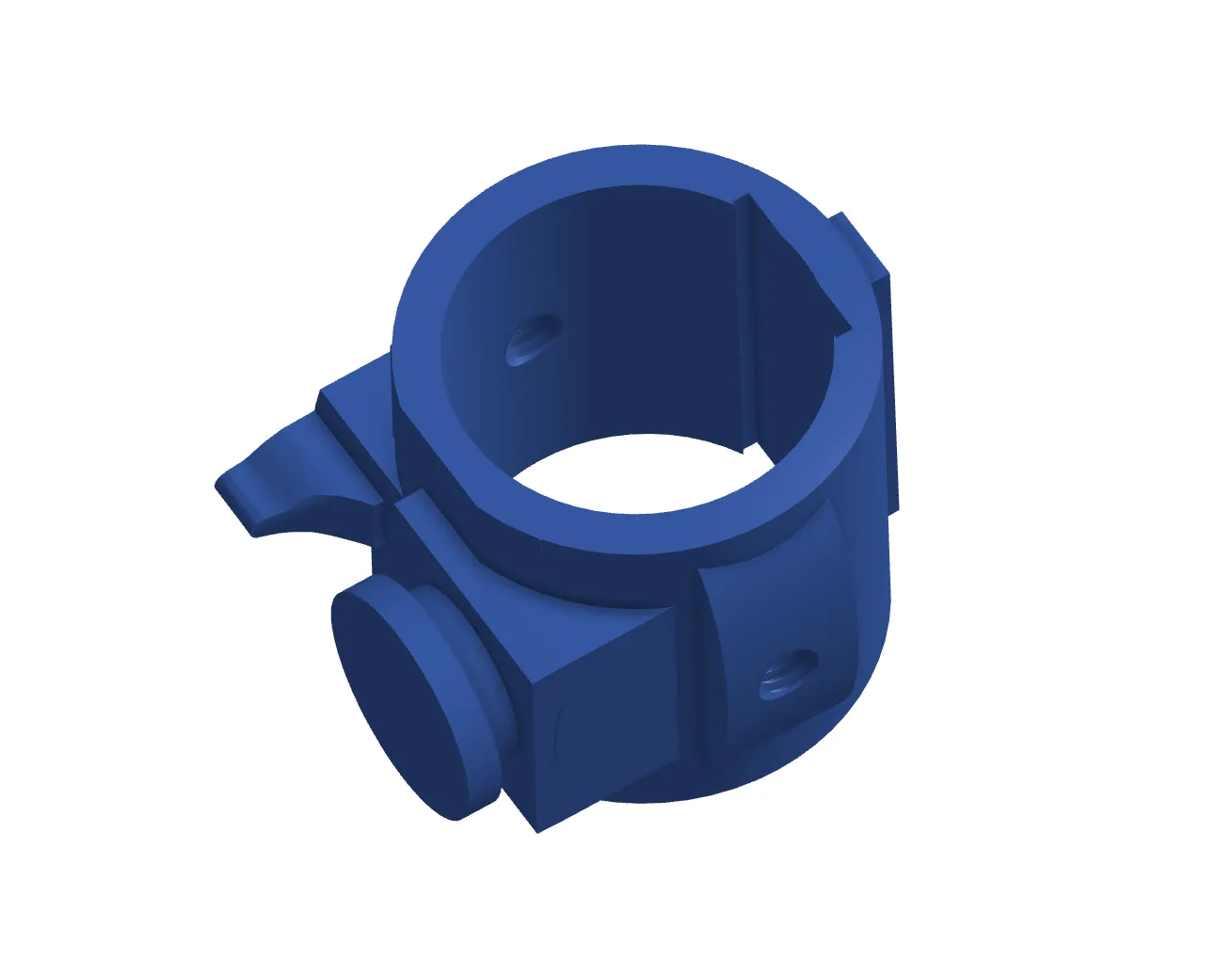 Gắn đèn pin thẳng đứng cho mũ bảo hiểm Gallet