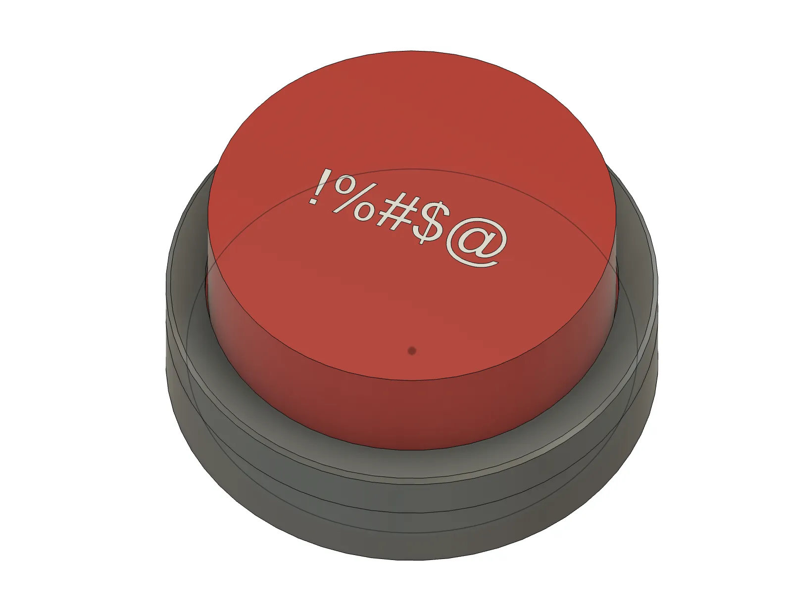 Nút giận dữ tùy chỉnh cho bàn làm việc