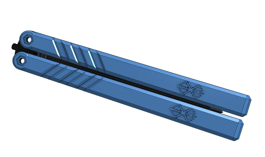 Dao bướm với biểu tượng Berserk và lưỡi Dragonslayer