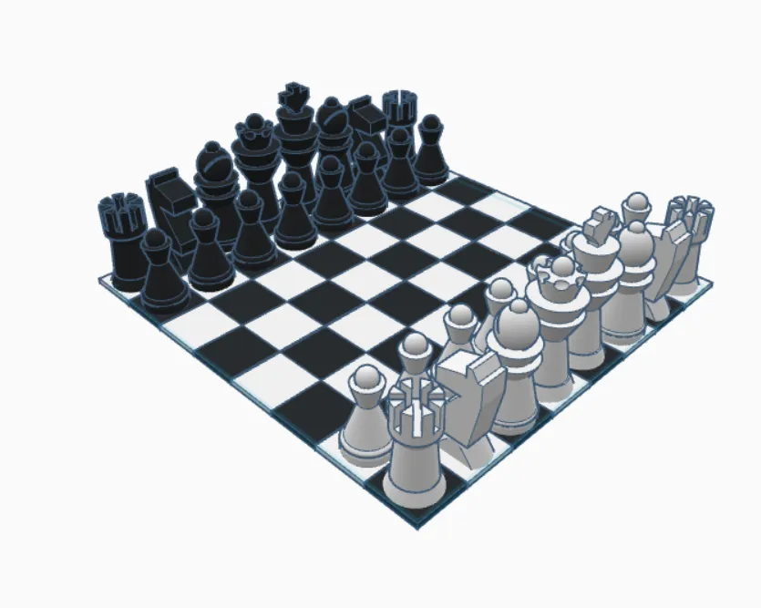 Bộ cờ vua - Dự án giáo dục tại Kalisz