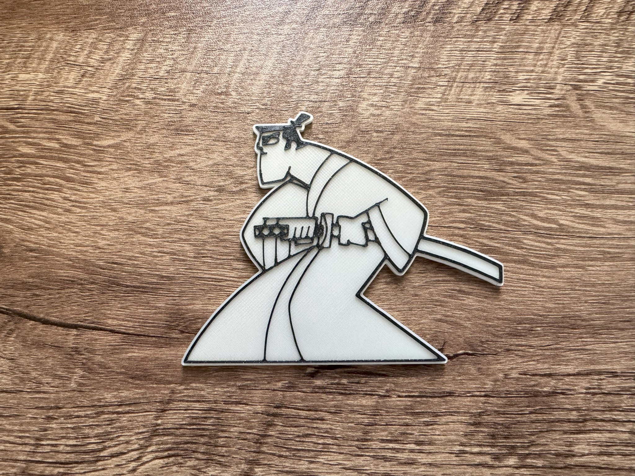 Nam Samurai Jack với nam châm 8x3mm