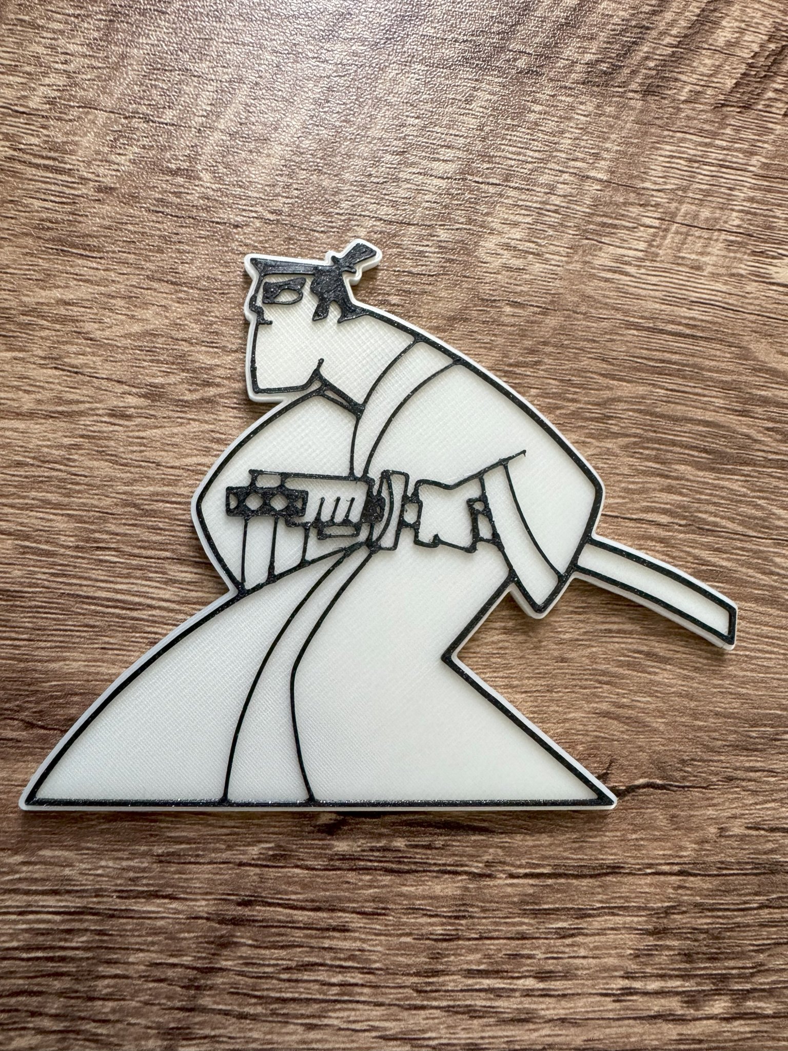 Nam Samurai Jack với nam châm 8x3mm