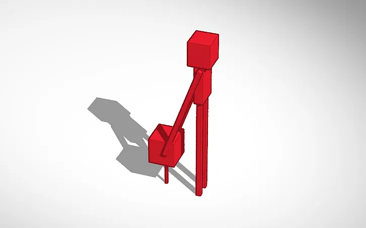 Nhân vật Enderman cầm khối trong Minecraft