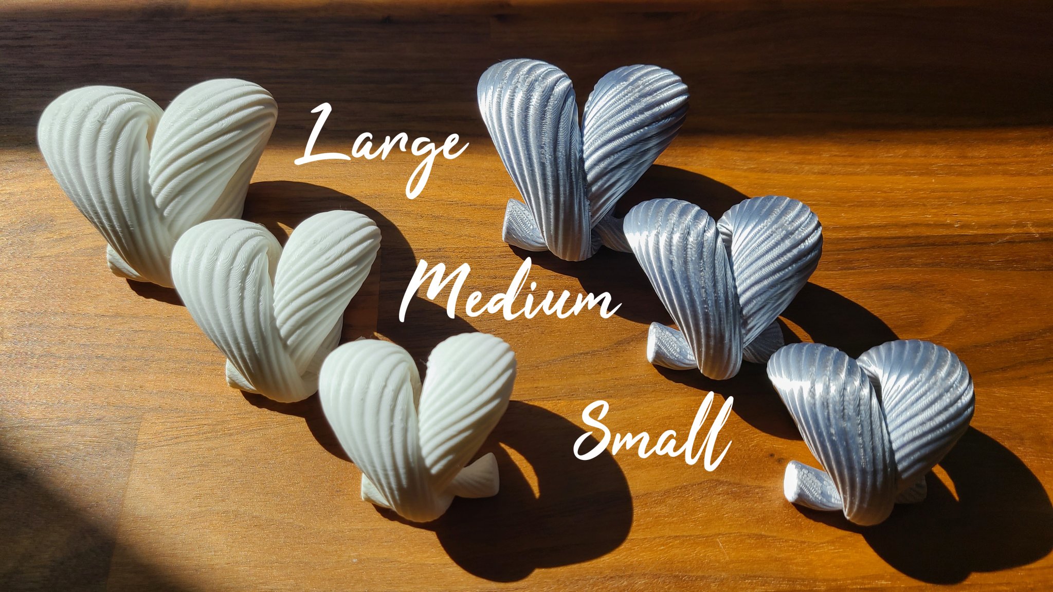 Nhẫn ăn napkin hình trái tim cho ngày cưới