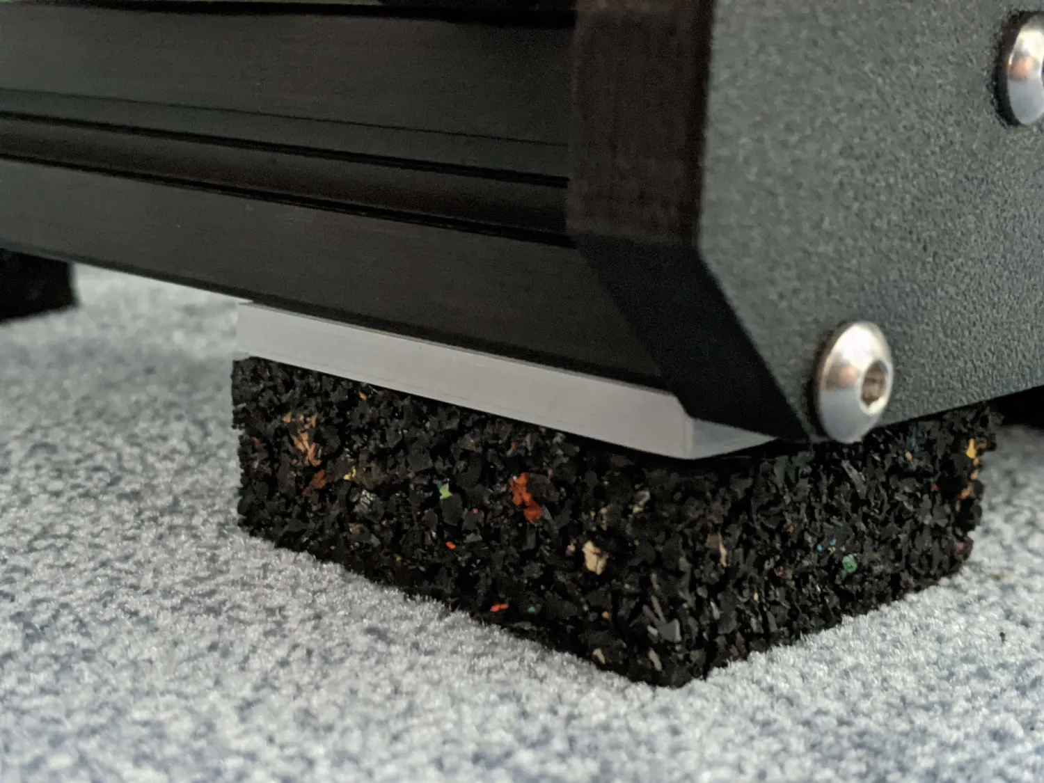 Giá đỡ đế máy in Prusa Mini với ray 30x30 lắp ráp nhanh