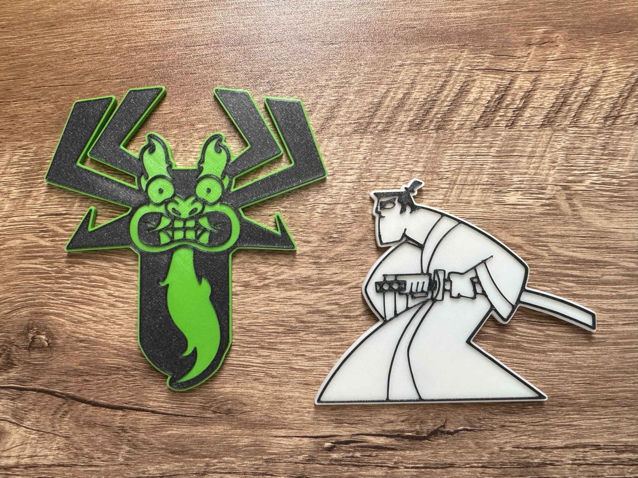 Nam châm Aku Samurai Jack kích thước 8x3mm