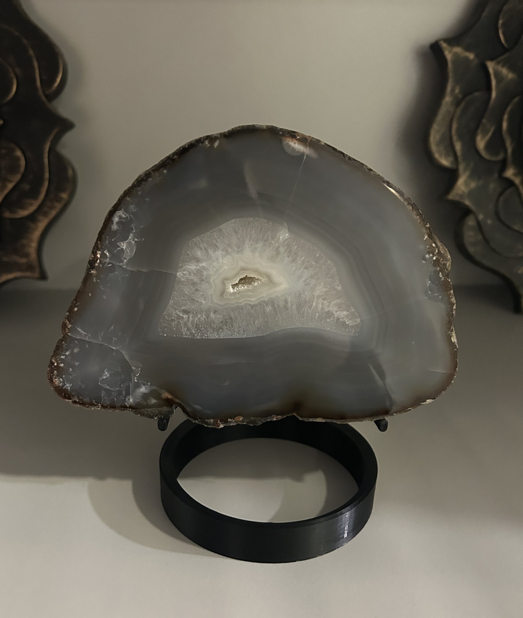 Giá đỡ trưng bày hai phần cho vật nhỏ