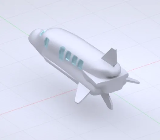 Mô hình tàu Shinkansen kết hợp tên lửa cho trẻ em