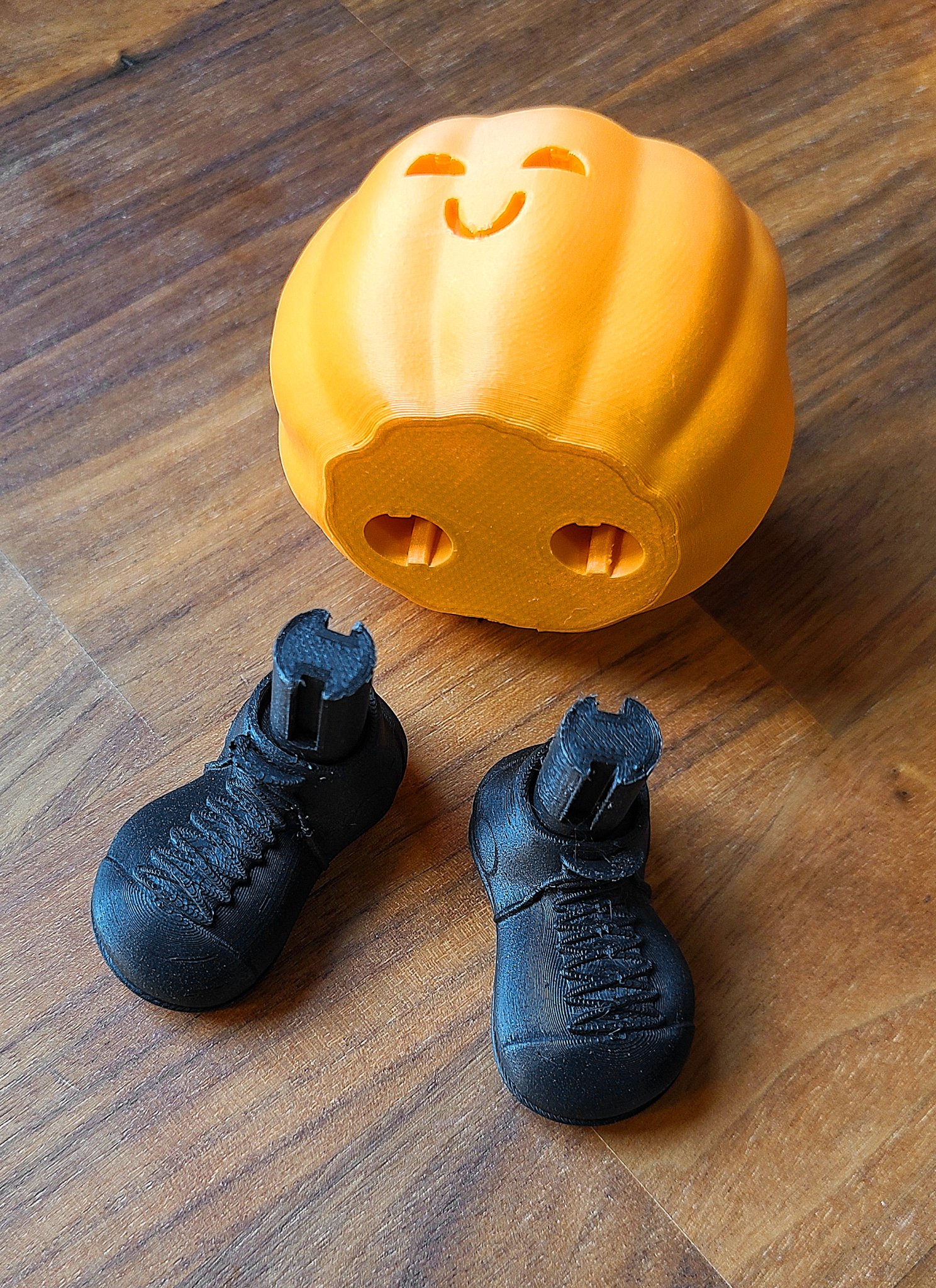 Nhân vật bí ngô dễ thương với nhiều biểu cảm khác nhau