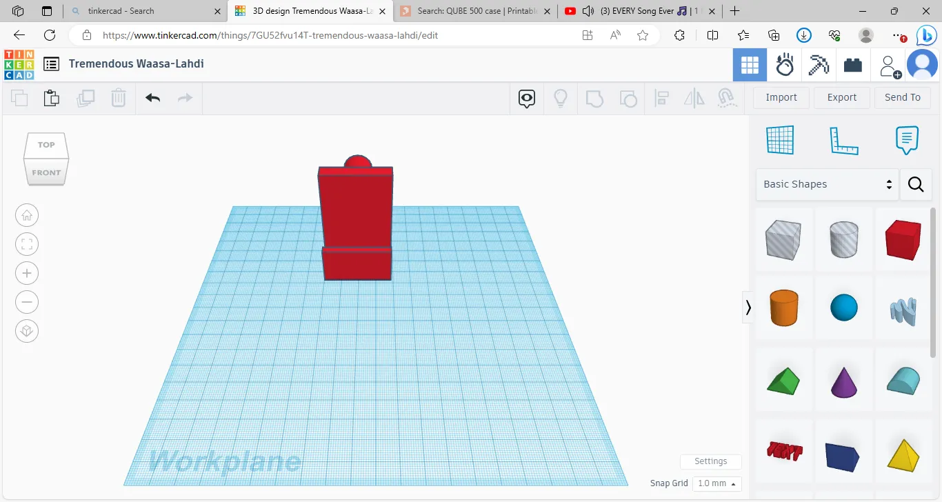 Giá đỡ điện thoại QUBE 500 cho phụ kiện vỏ máy tính