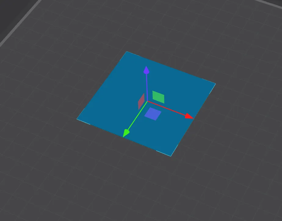 Căn chỉnh lớp đầu tiên với khối lập phương đơn giản