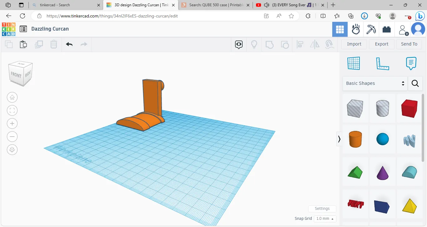 Giá đỡ tai nghe đa năng QUBE 500 cho PC