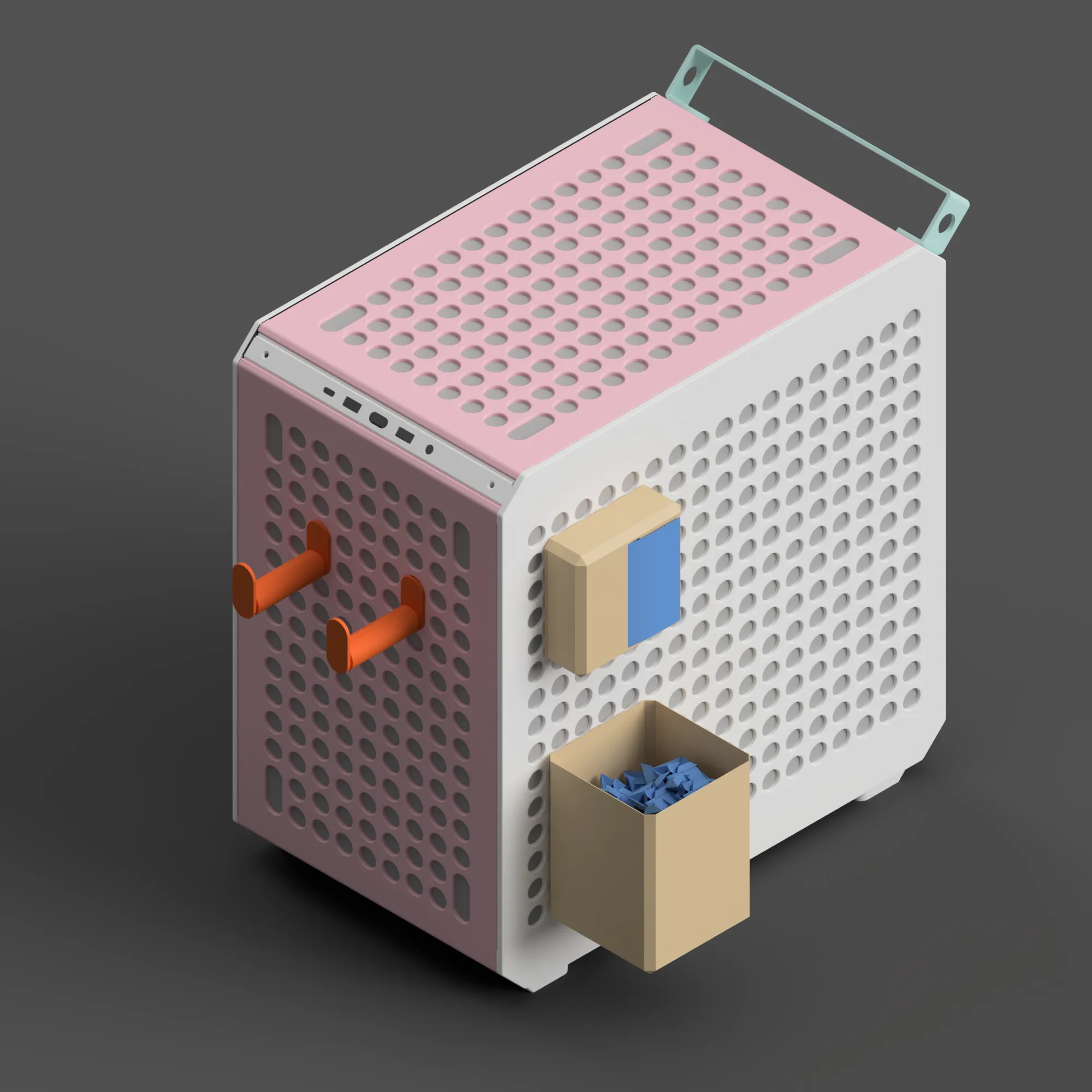 Máy phân phát Post-it cho Cooler Master QUBE 500