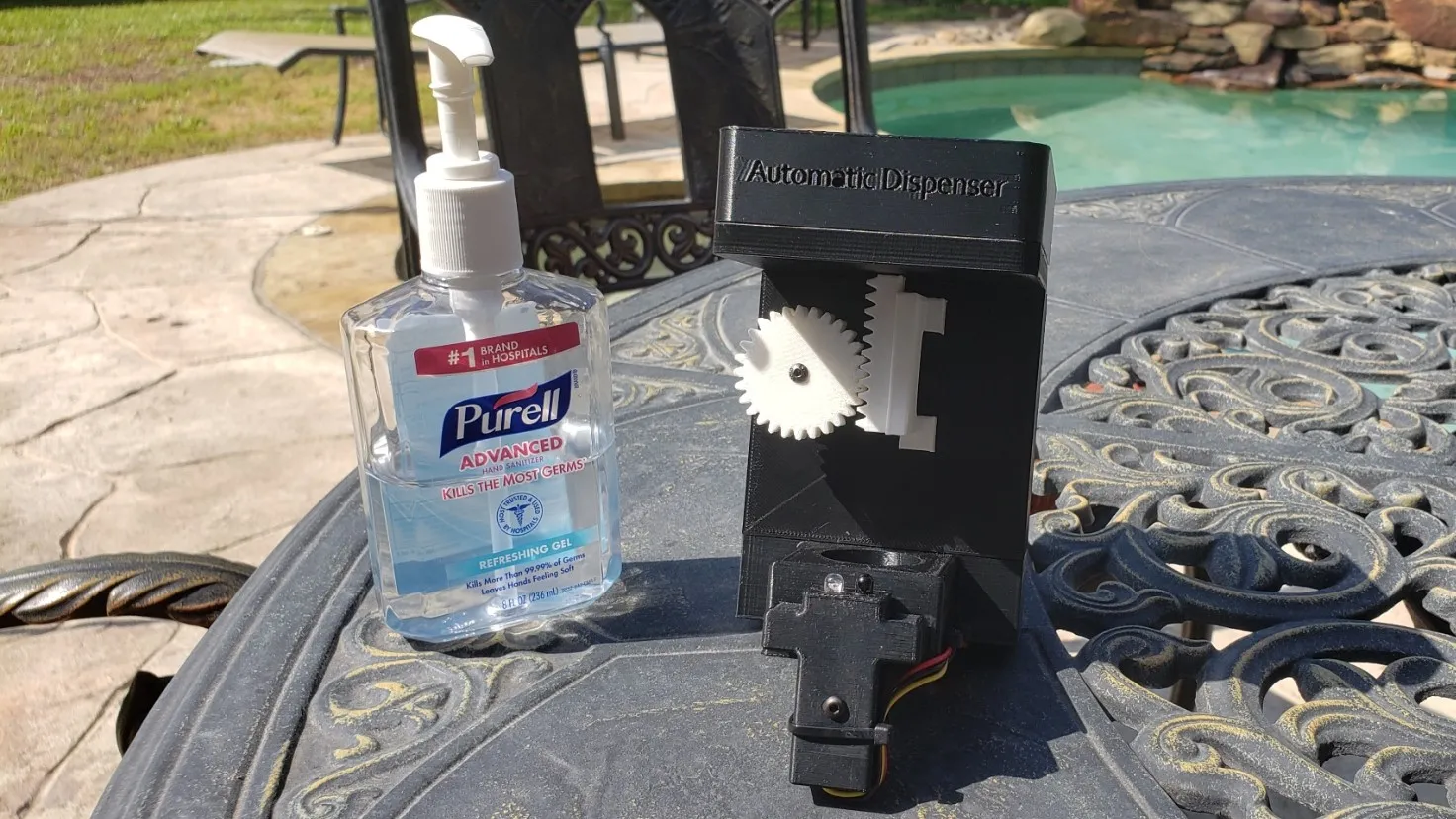 Bộ phụ kiện tự động hóa máy khử trùng tay COVID KILLER 1.0