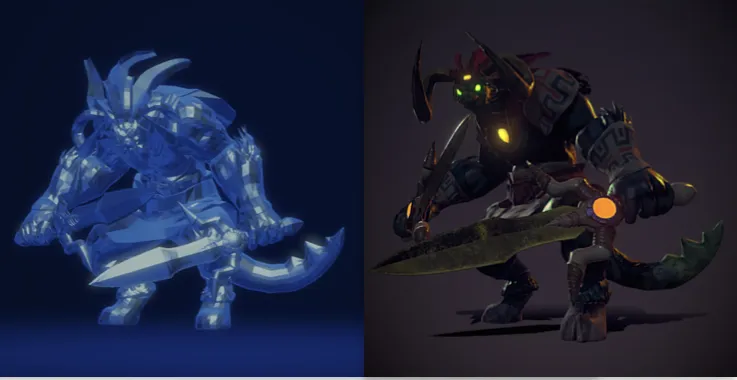 Nhân vật Ganon từ Legend of Zelda: Ocarina of Time