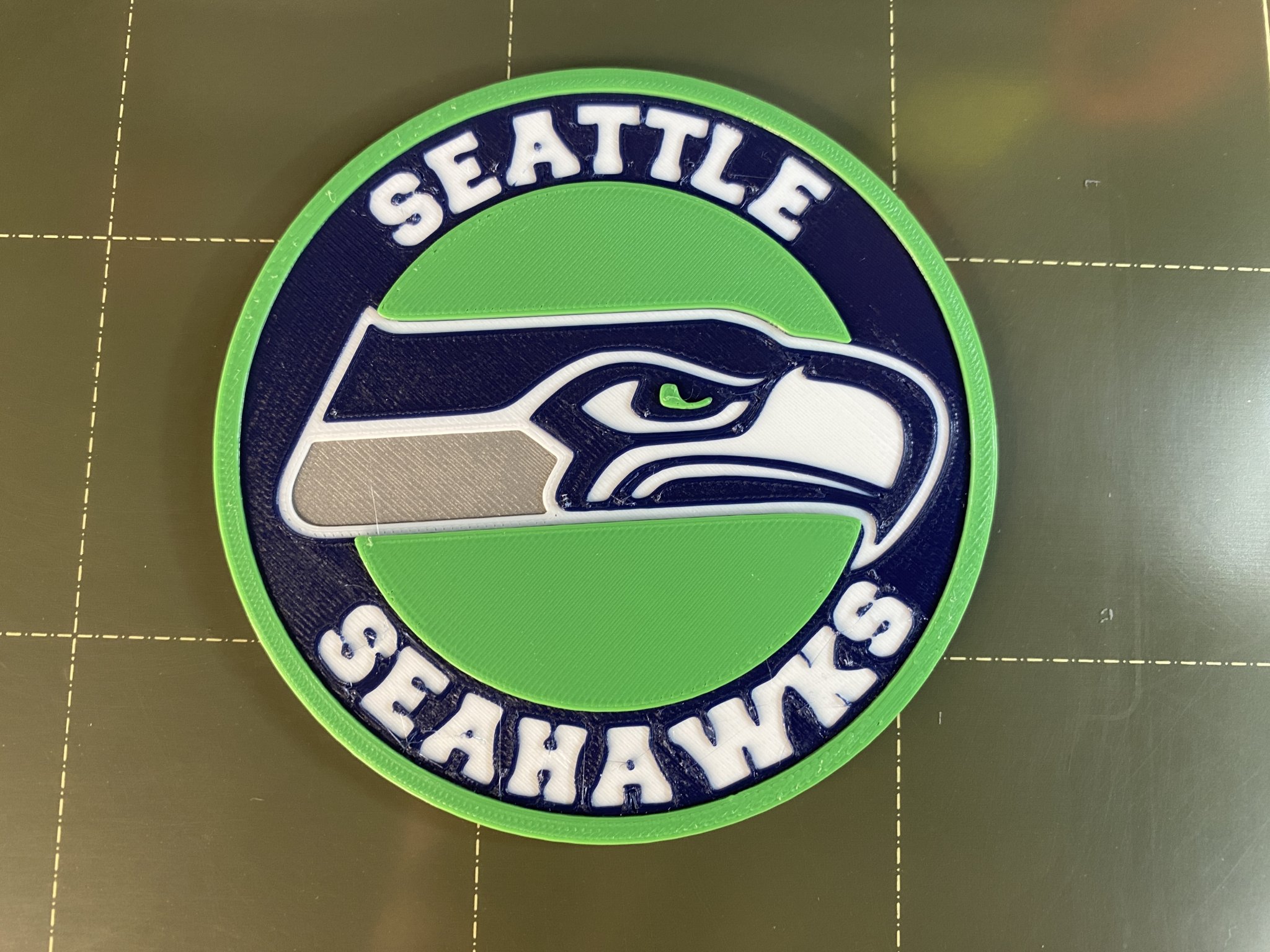Đế lót ly Seattle Seahawks cho người hâm mộ bóng đá