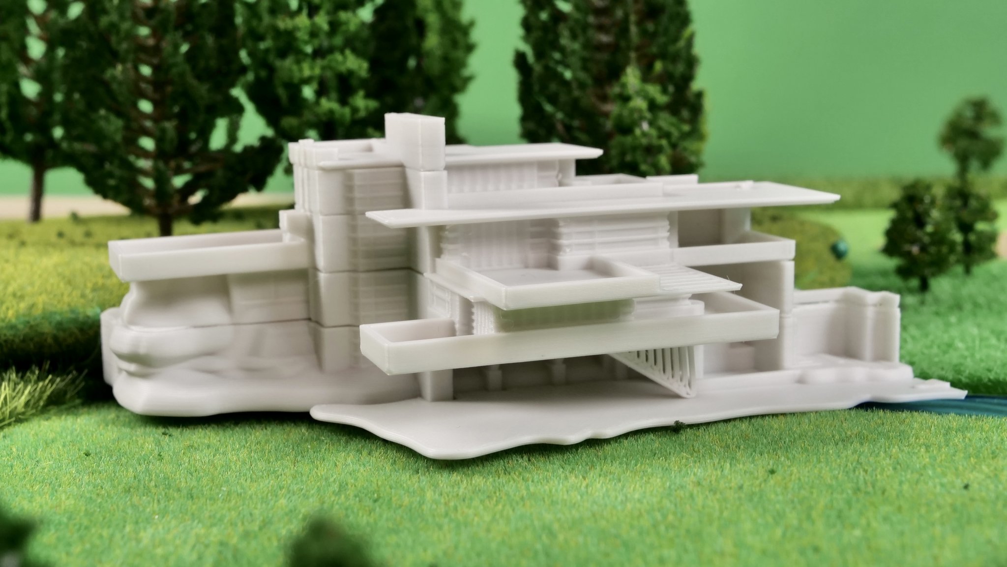 Nhà Fallingwater của kiến trúc sư Frank Lloyd Wright tại Pennsylvania
