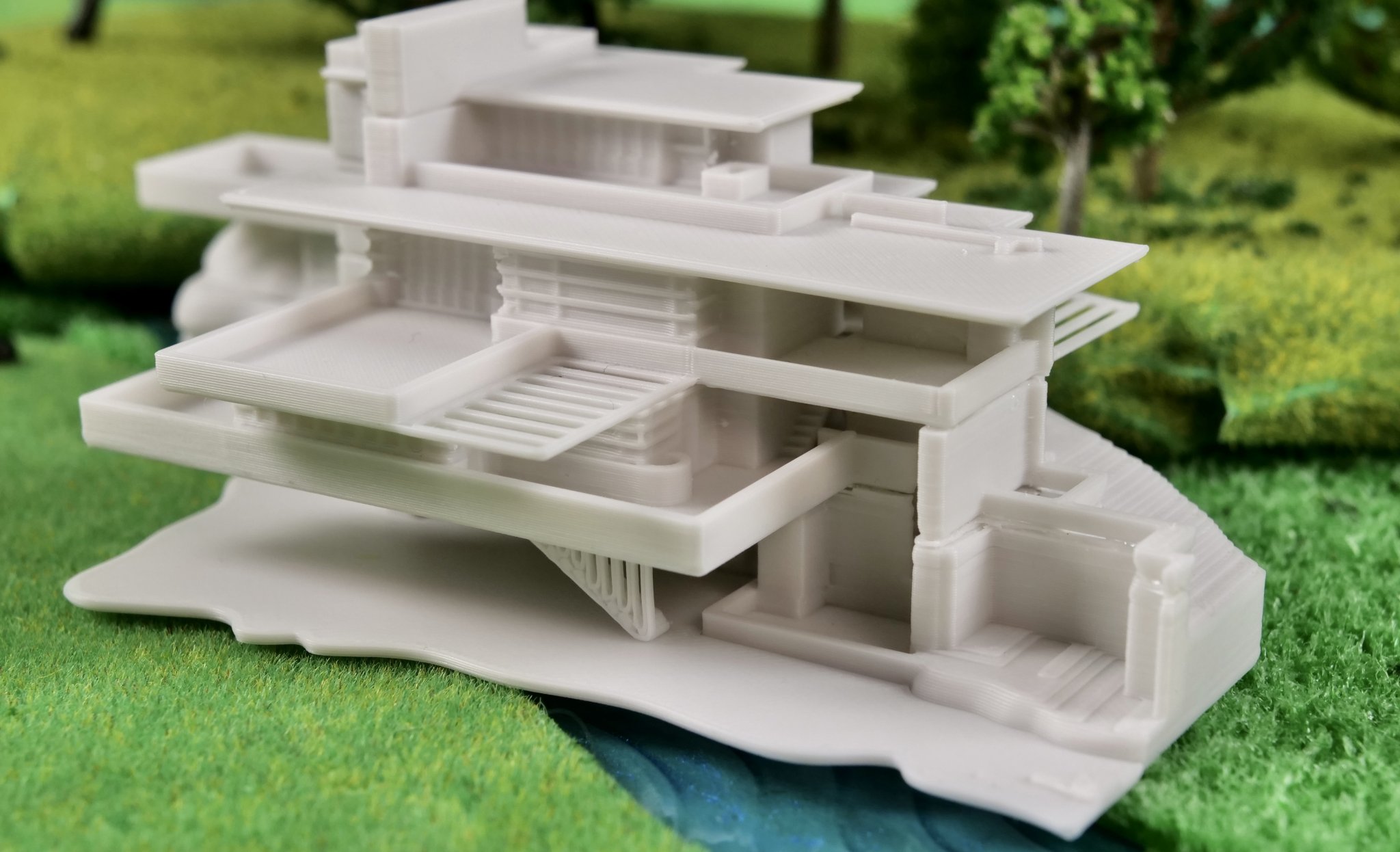 Nhà Fallingwater của kiến trúc sư Frank Lloyd Wright tại Pennsylvania