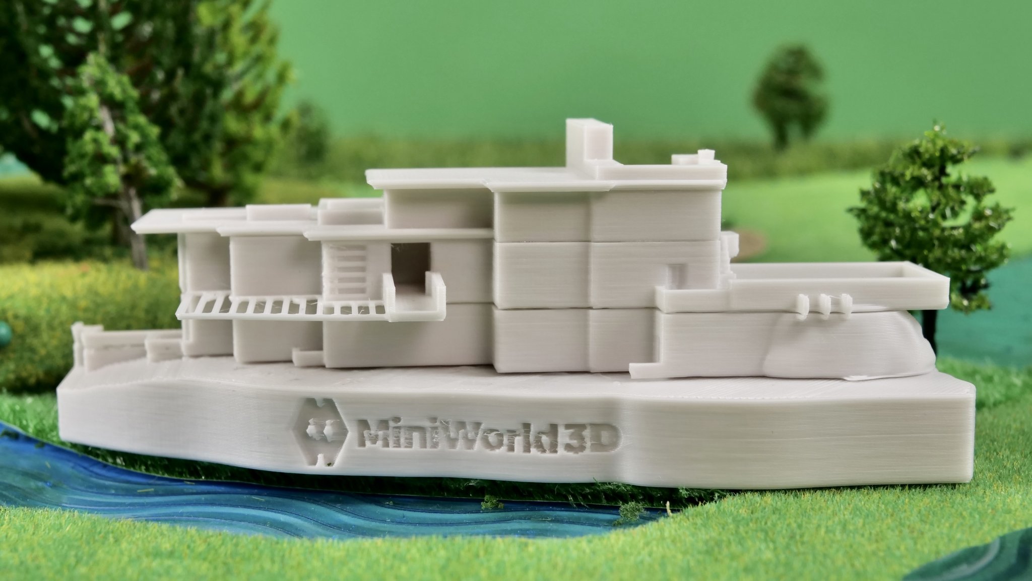 Nhà Fallingwater của kiến trúc sư Frank Lloyd Wright tại Pennsylvania