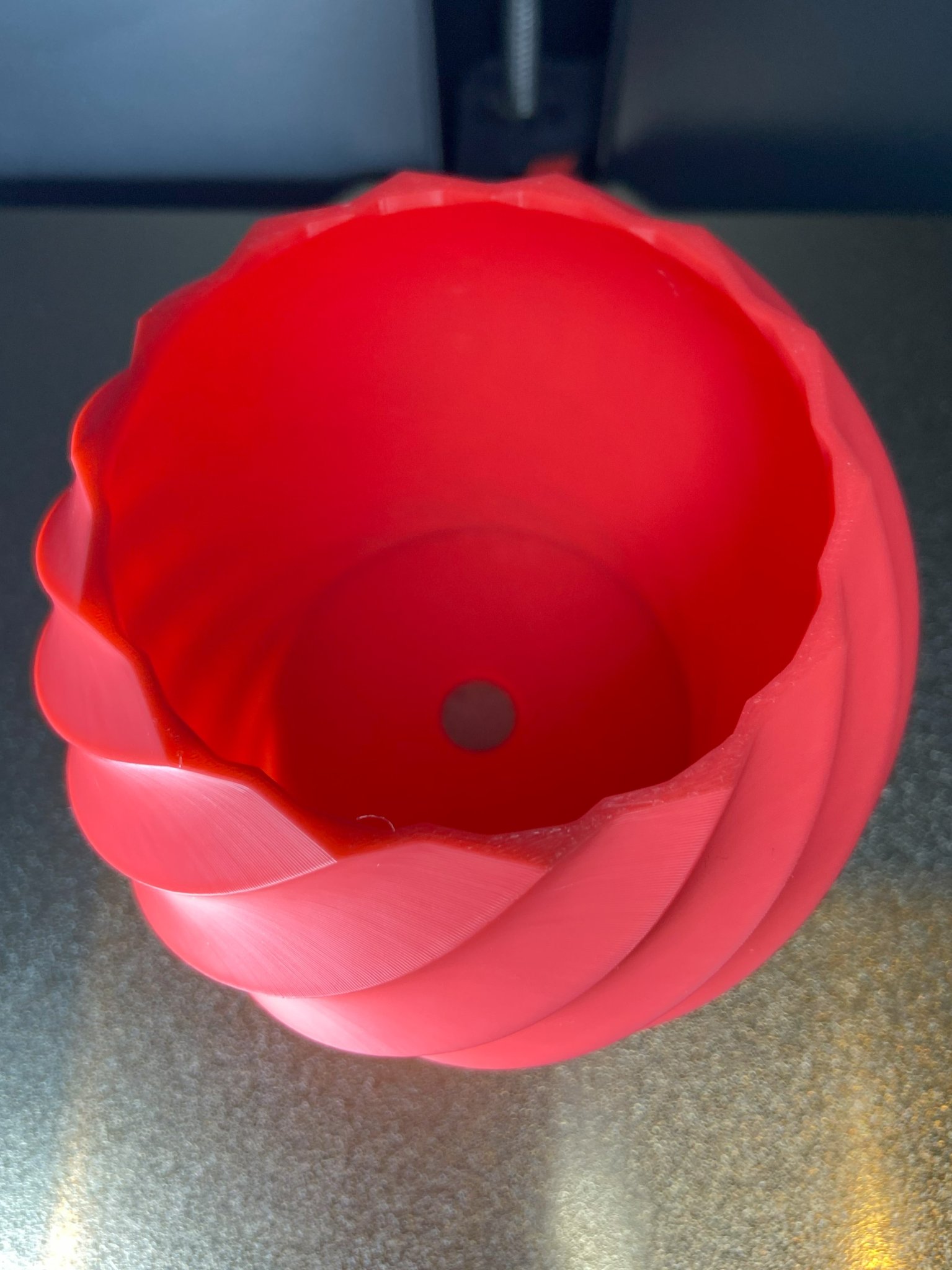 Bình hoa xoắn ốc cho cây trồng