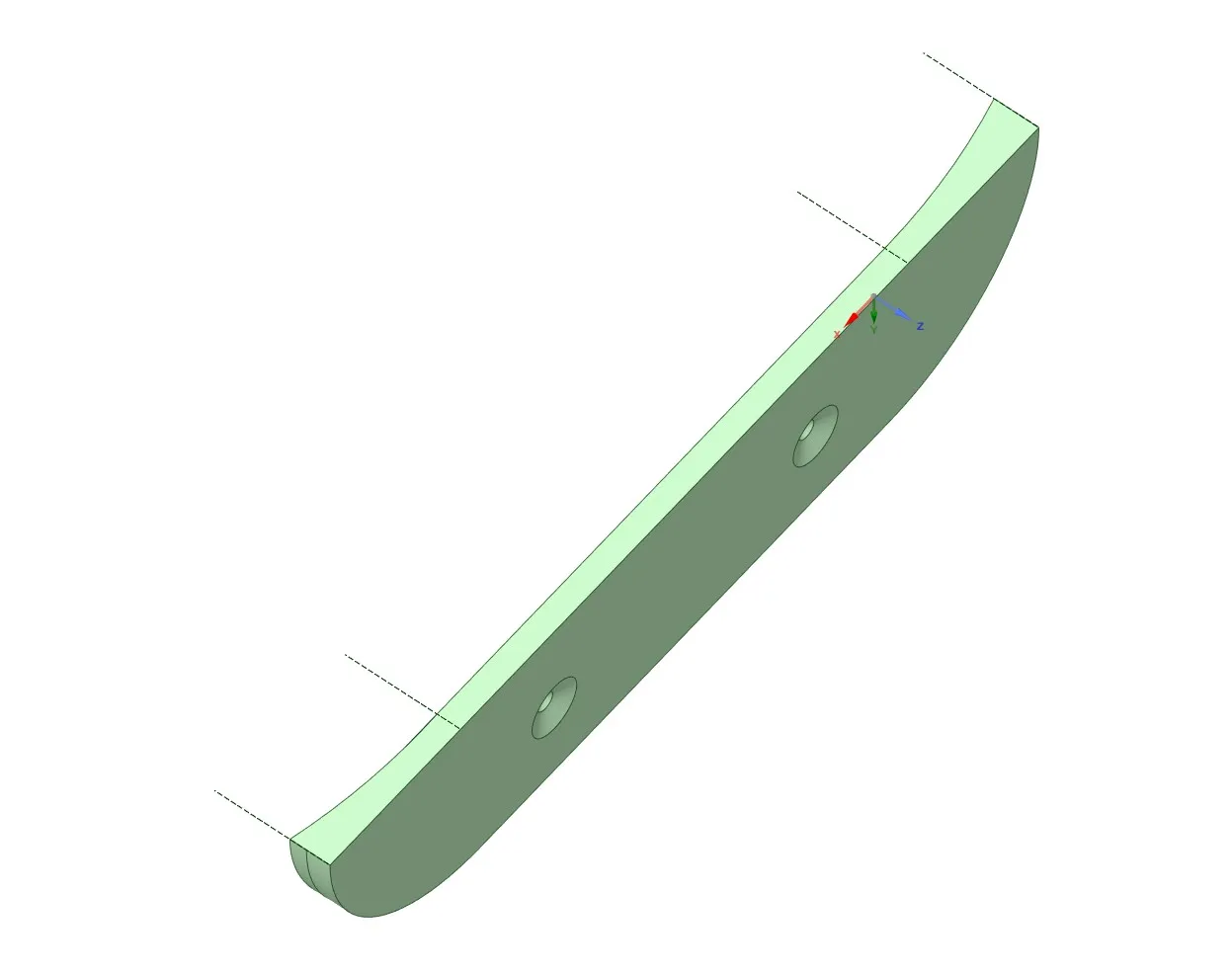 Bệ bảo vệ đuôi cho ván trượt Landyachtz Ditch Life