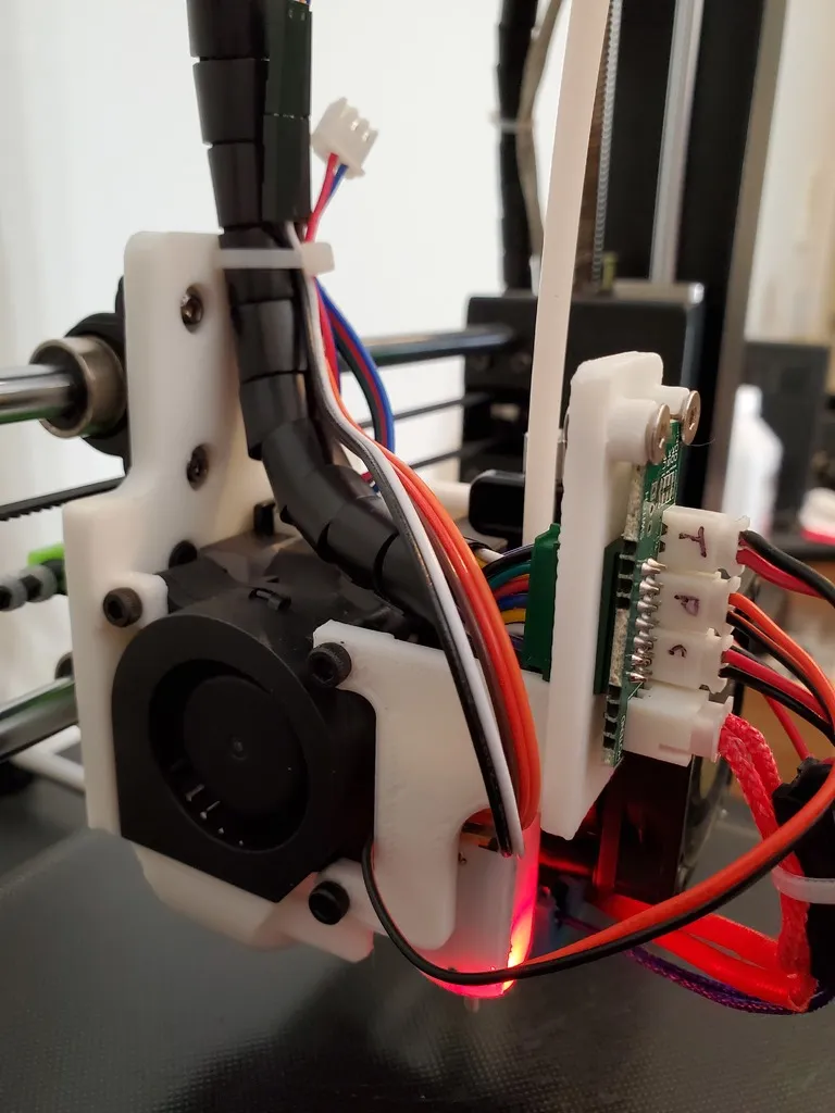 Giá đỡ E3D Hemera cho Anycubic I3 Mega với BL Touch