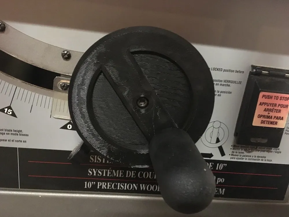 Bánh xe điều chỉnh cho máy cưa bàn Ryobi BT3000