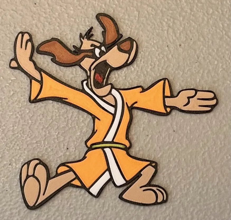 Nam châm Hong Kong Phooey nhiều màu sắc