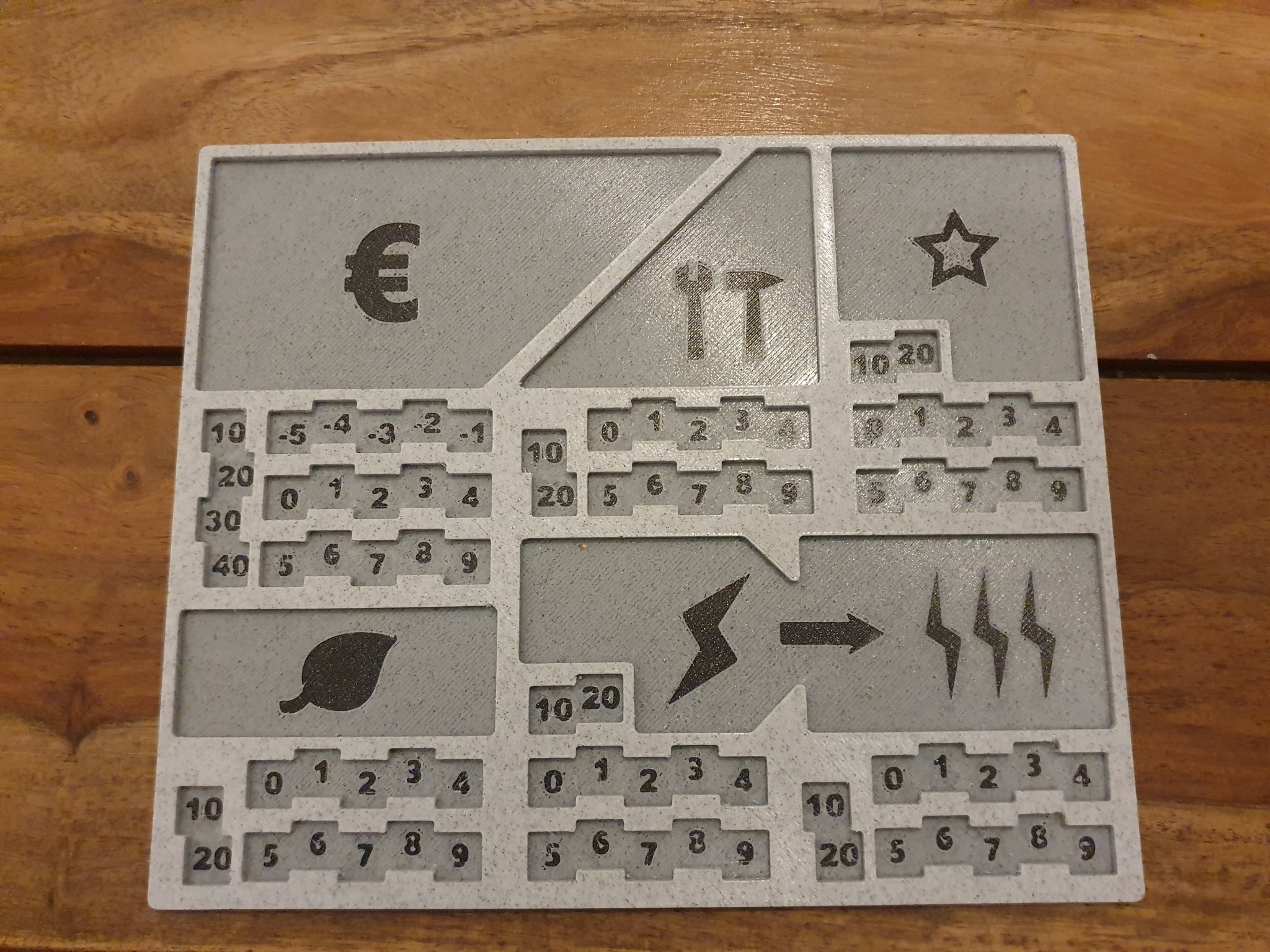 Bảng chơi cho người chơi Terraforming Mars