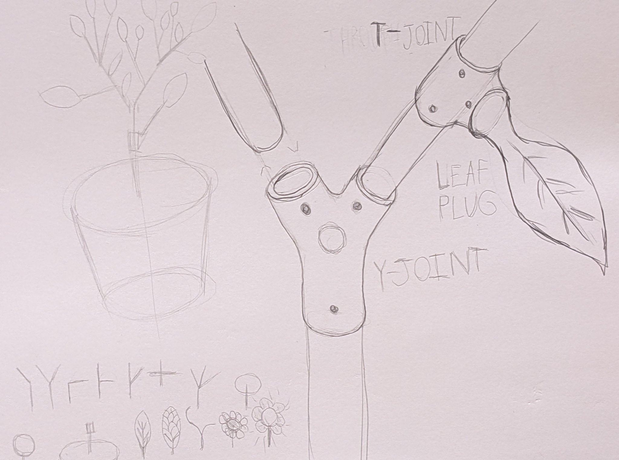 Giá đỡ cây trồng mở rộng theo hướng tự nhiên