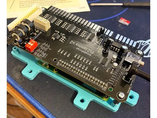 Giá đỡ pi2jamma cho bo mạch V2