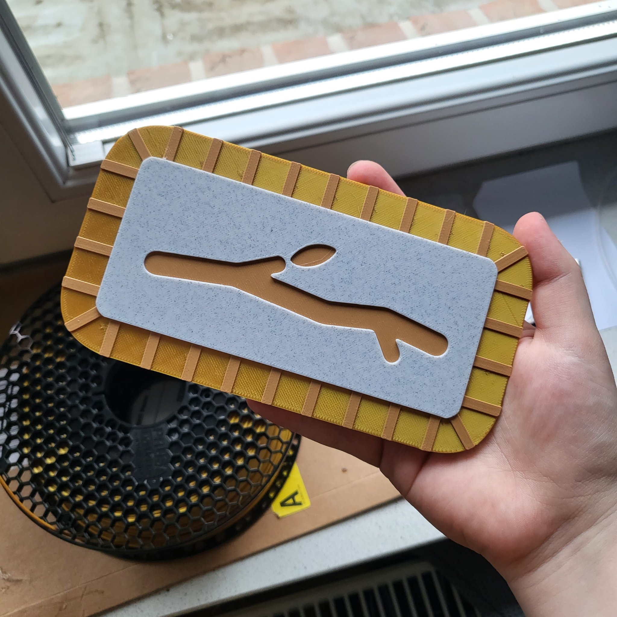 Huy hiệu gậy của nhân vật Hey Duggee