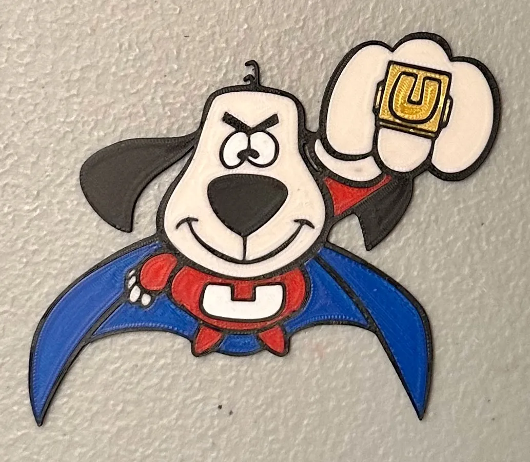 Nam châm Underdog đa sắc màu 6 màu