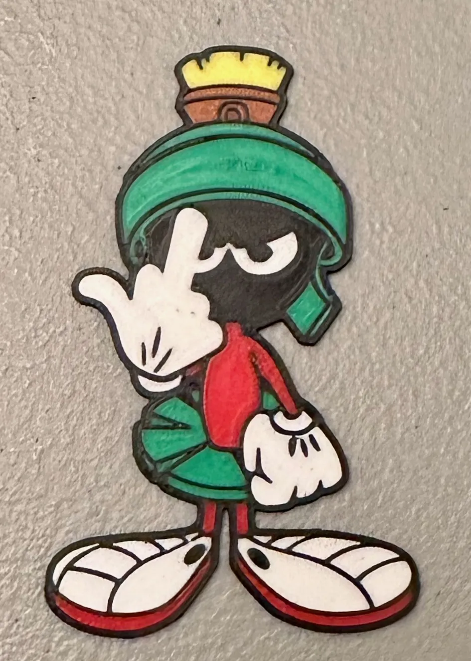 Nam châm Marvin the Martian nhiều màu sắc 6 màu