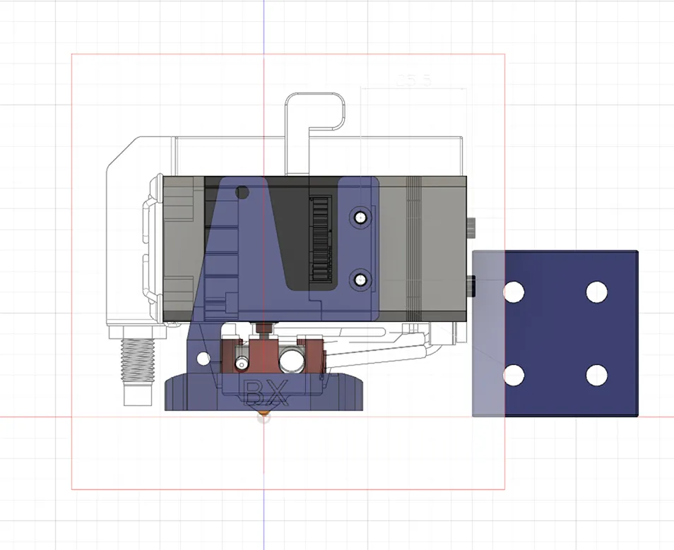 Giải pháp làm mát bộ phận cho BIQU BX và H2 Extruder với quạt 5015