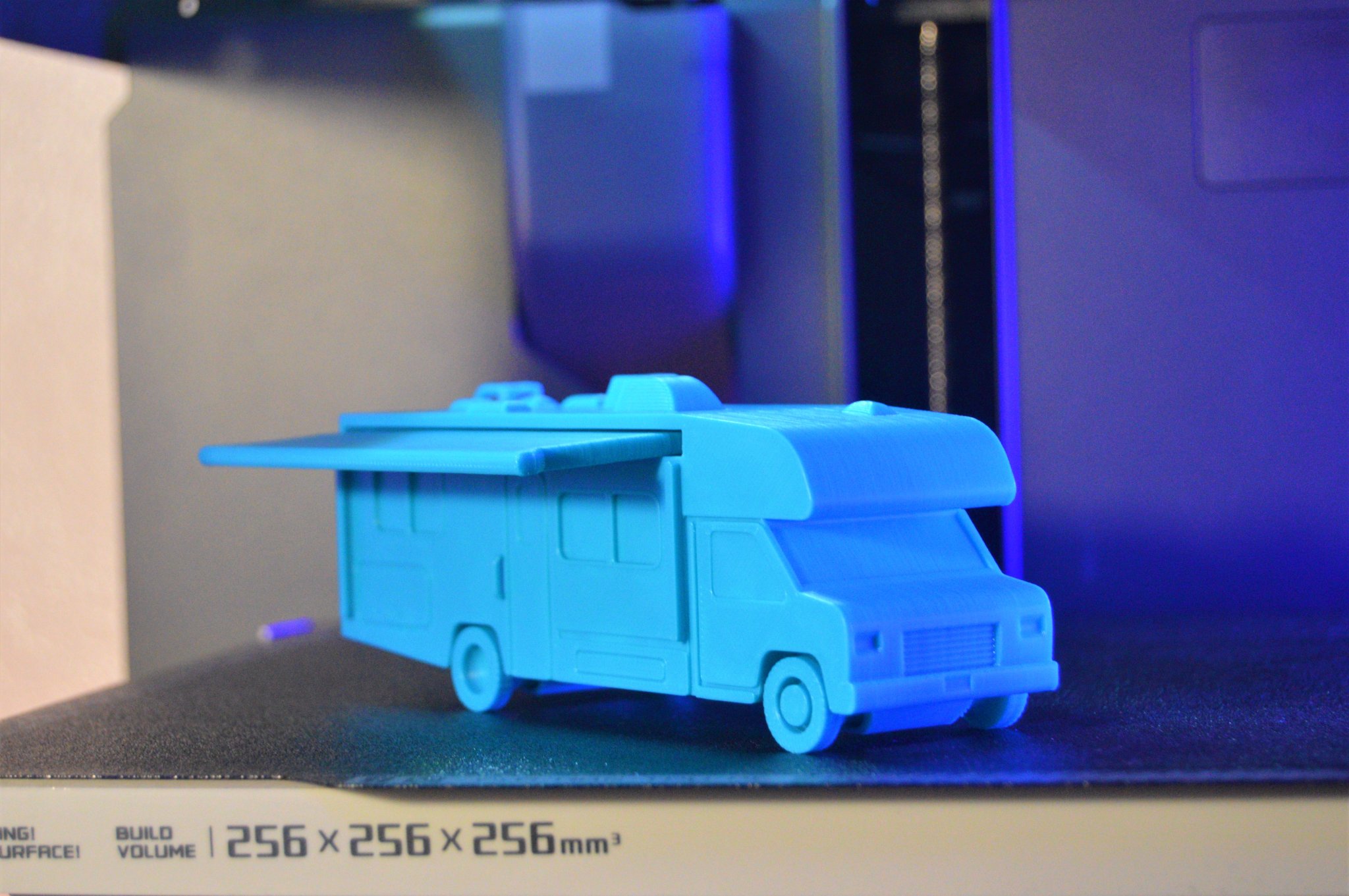 Xe nhà di động in tại chỗ không cần lắp ráp