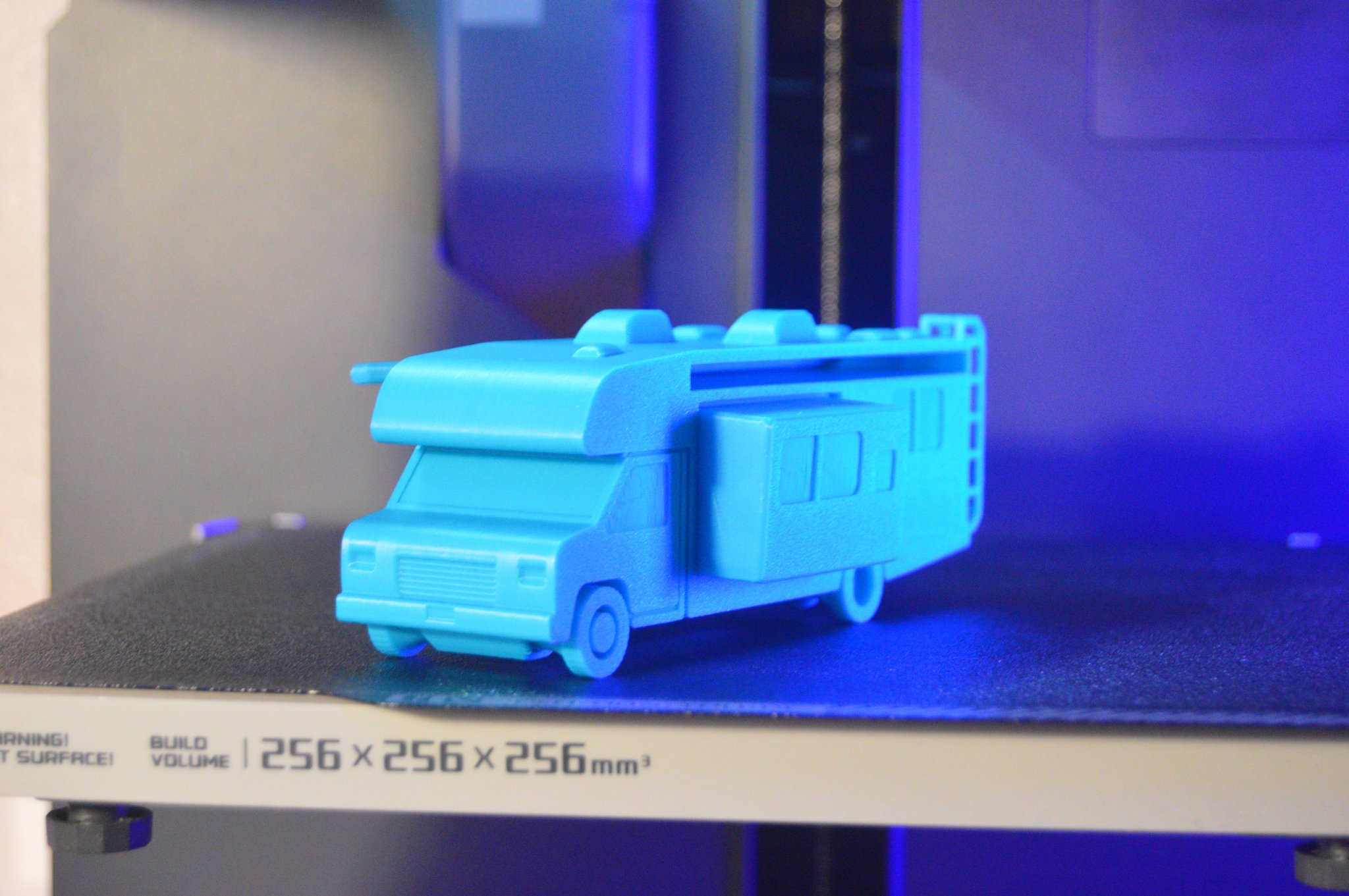 Xe nhà di động in tại chỗ không cần lắp ráp