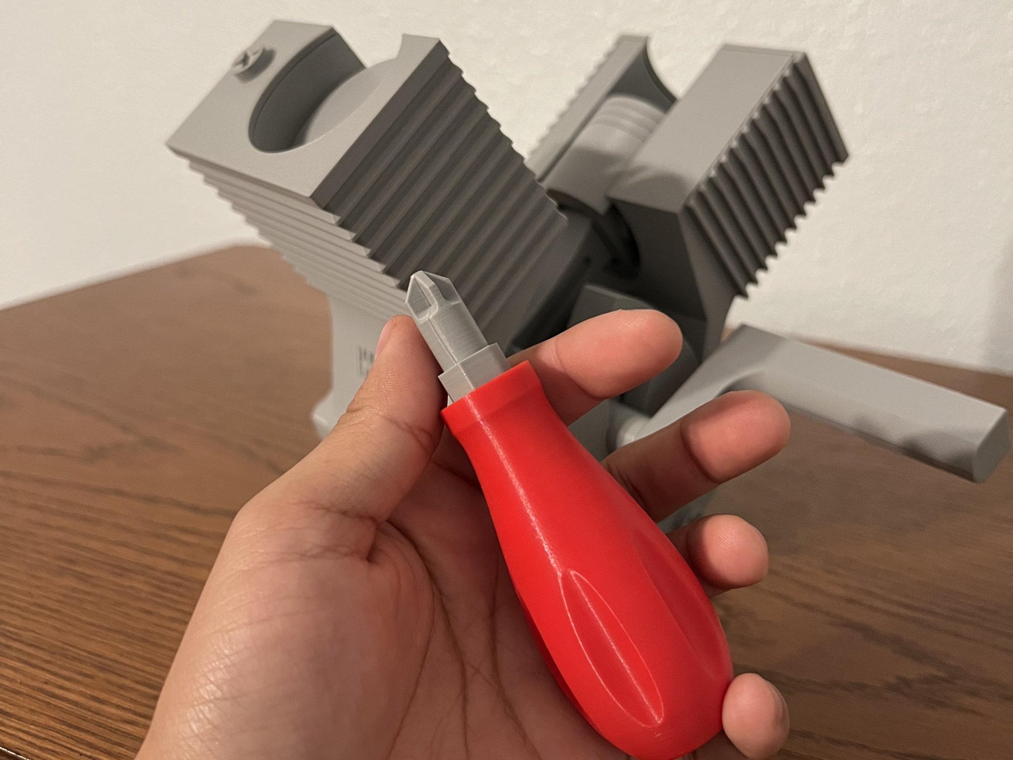 Cái tua vít in 3D cho các mô hình xây dựng