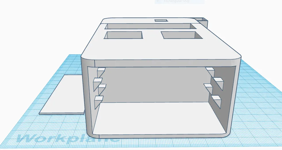 Giá đỡ bút thông minh tích hợp ngăn chứa