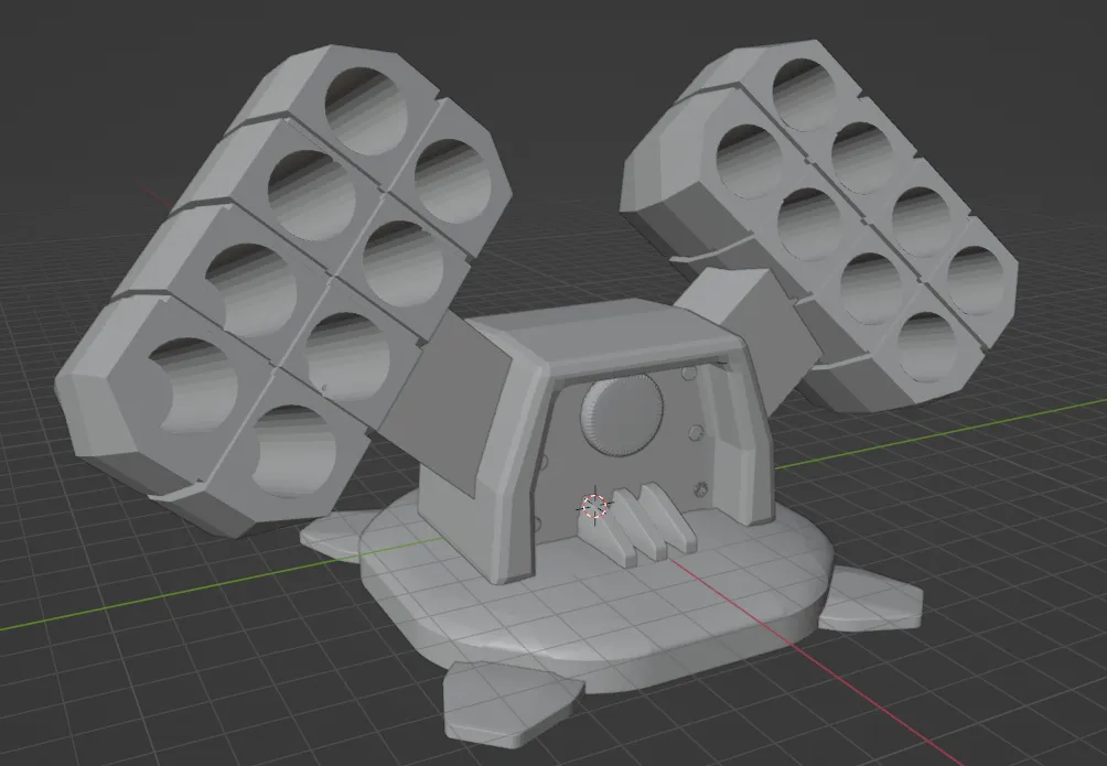 Giá đỡ pin hình tên lửa độc đáo cho pin AA và AAA