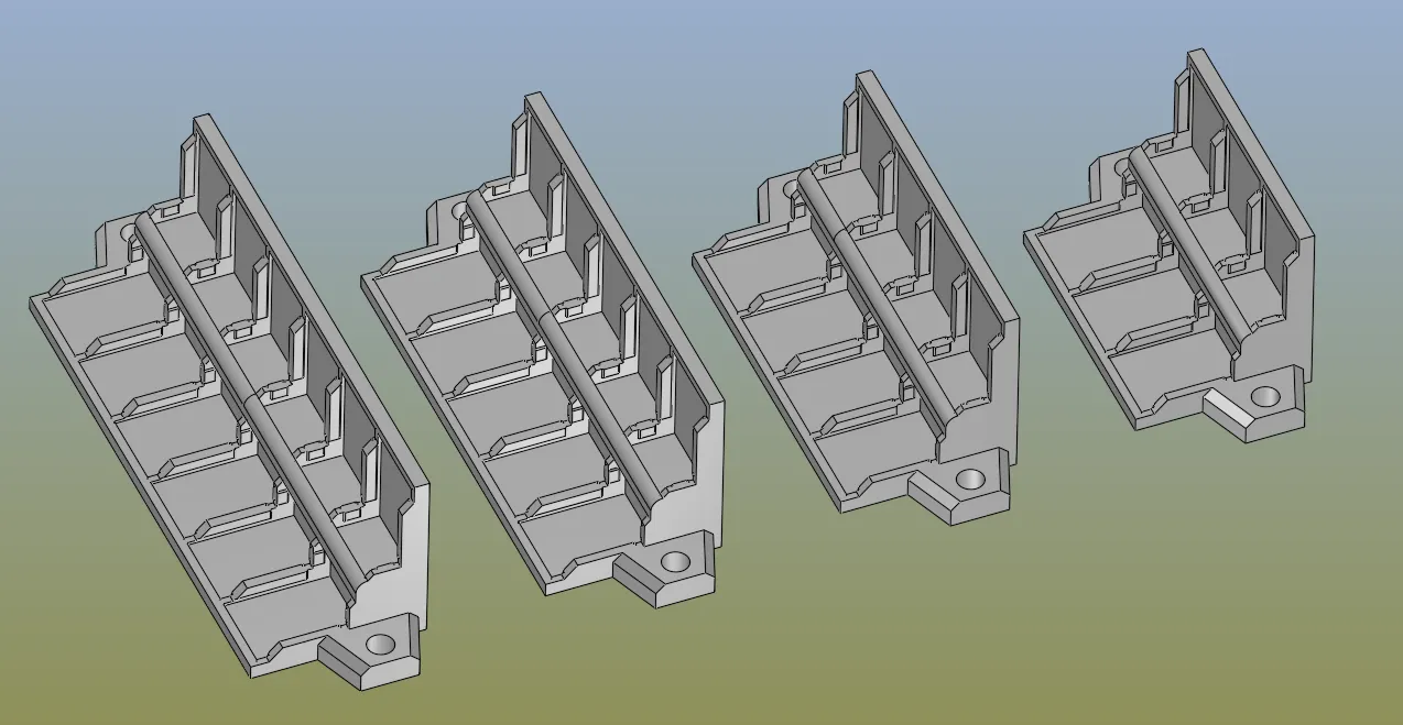 Giá đỡ góc wago 221 cho thanh nhôm 2020