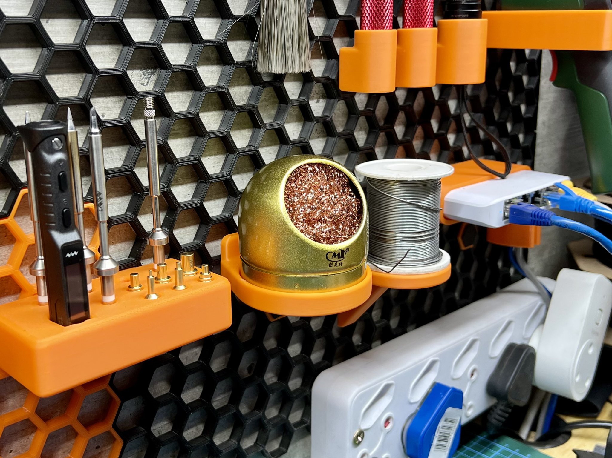 Giá đỡ cho bộ làm sạch đầu hàn HSW