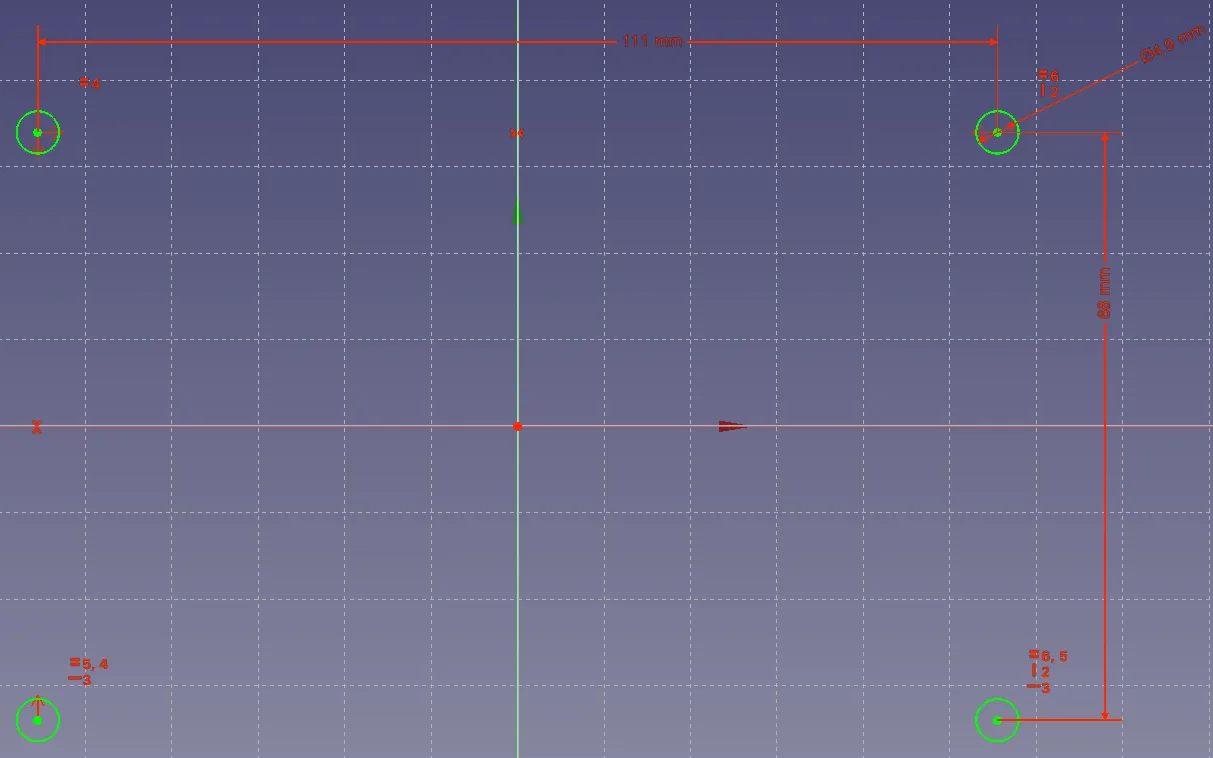 Giá đỡ cho RPI4 và màn hình 5 inch trong hộp Prusa
