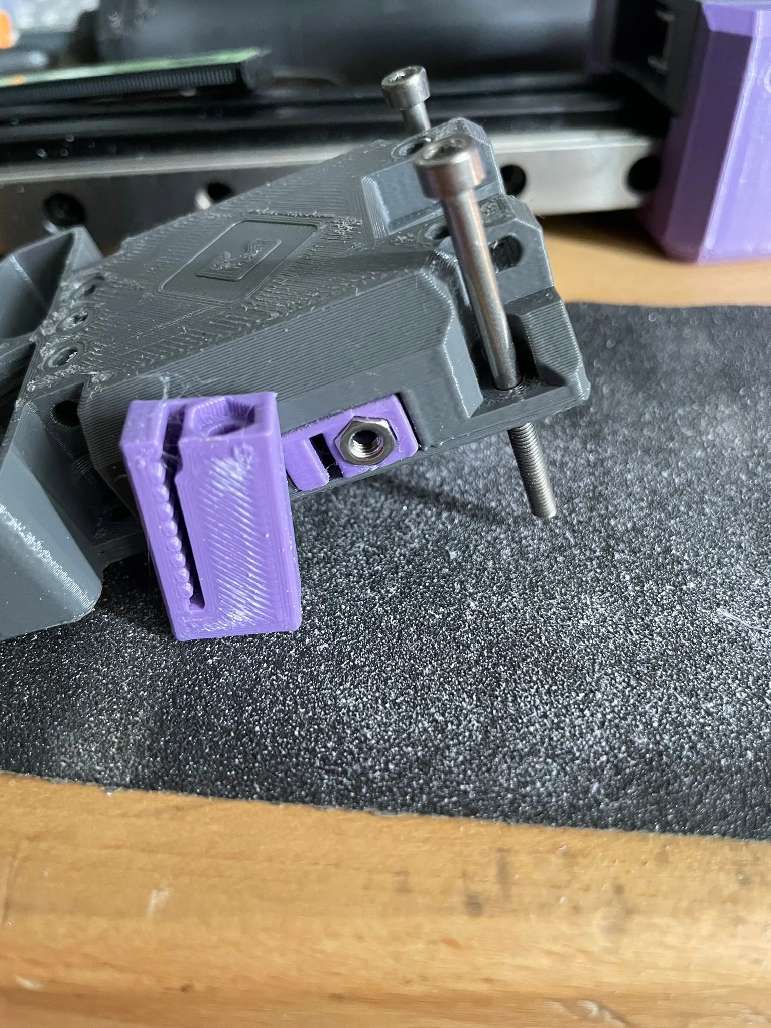 Bộ kẹp đai Cartesian Eva 3 cho đai hex 3mm